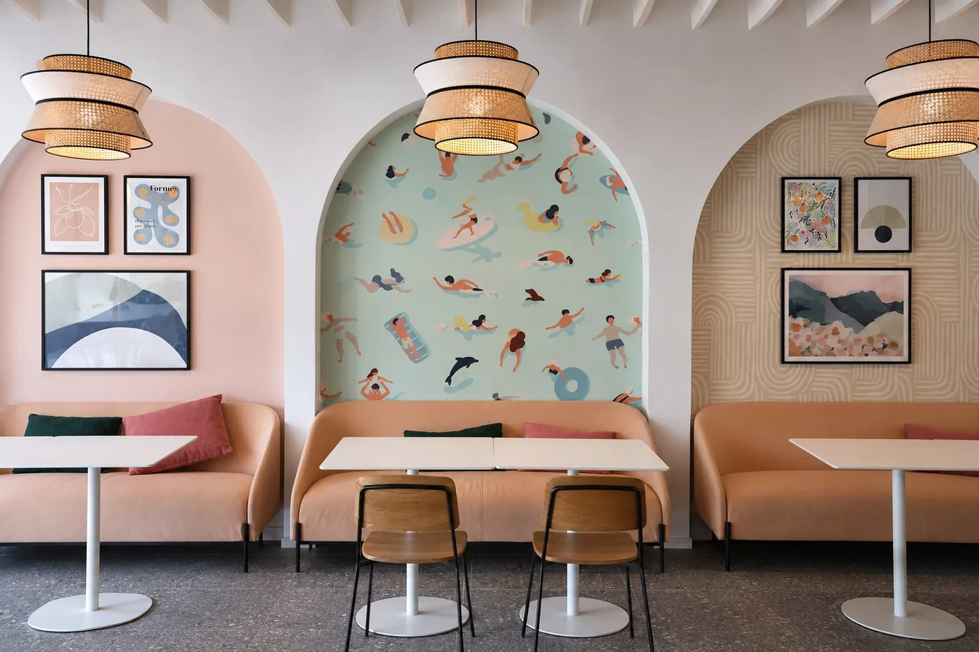 La salle de Work Café